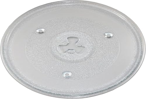 Image of for 23 to 32L Capacity Microwave Oven Replacement Rotating Glass Turntable Tray | Easy-Clean Design, Sturdy, High-Quality, Heat-Resistant | (Size: 10.5 Inch) ([MCRPLT IFB 23BC5] - 23L)