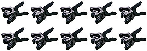 Boje Sport Lot de 10 rotules Multi-Fonctions pour Jalons, cerceaux Ronds et cerceaux Plats - 10x Clip SR