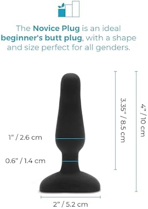 Vibro de anal plug B de Vibe Novice