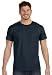 Hanes 498P 100% Ringspun Cotton Nano T-Shirt, Vintage Black, Large