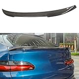 Carbon Fiber Rear Trunk Spoiler Boot Wing Lip Fit for BMW X4 X4M G02 F98 2019-2025