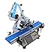 HayWHNKN Automatic Flat Bottle Labeling Machine Label Applicator Desktop for Flat Surface with Conveyor Belt 110v