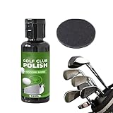 Pulidor de golf, profesional de larga duración con esponja, kit de limpieza de golf, restaurador de brillo, para hombres, mujeres, amigos, profesionales, entusiastas de los golfistas