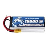 YOWOO Lipo Battery 10000mAh 22.2V 30C 6S Lipo Battery Pack with XT90 Plug for Multi-Rotor DJI Tarot 550 680 Quad HEX DJI S800 S1000 Plant Protection Machine
