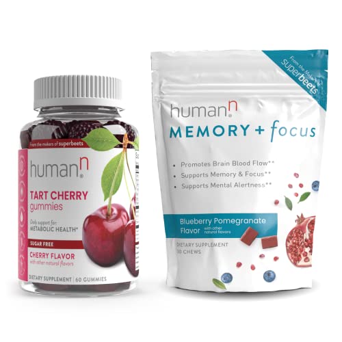 Humann Tart Cherry Gummies & Memory + Focus #TOP17