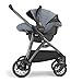 Chicco Corso Modular Travel System, Corso Stroller with KeyFit 30 Zip Infant Car Seat and Base, Stroller and Car Seat Combo, Infant Travel System | Silverspring/Grey
