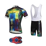 🐮Nueva actualización 9D GEL Cushion---El uso de pantalones de ciclismo de superficie antibacteriana, esponja de memoria de amortiguación compuesta de alta densidad, almohadilla de silicona perforada incrustada, diseño ergonómico, amortigua el sudor cómodo, alivia eficazmente la presión de la cadera, protege las partes sensibles y es adecuado para la conducción remota.