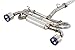 Fujitsubo 560-23112 Authorize R Catback Exhaust w/Burnt Tip - Toyota 86 FRS Subaru BRZ