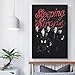 GERRIT Sleeping With Sirens Poster Canvas Wall Art Poster For Room Aesthetic And DecorCanvas Painting Wall Art Poster for Bedroom Living Room Decor 12x18inch(30x45cm) Unframe-style