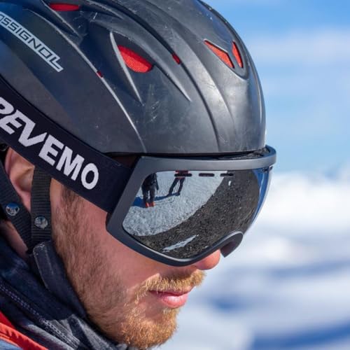 Gafas de snowboard antiviento que evitan el lagrimeo con protección UV 6