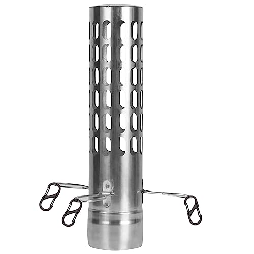 Woktor Tampa de chuva Stovepipe Spark Arrestor de 6 cm de aço inoxidável
