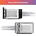 Kenmore 70929 0.9 cu. ft Small Compact 900 Watts 10 Power Settings, 12 Heating Presets, Removable Turntable, ADA Compliant Countertop Microwave, Black