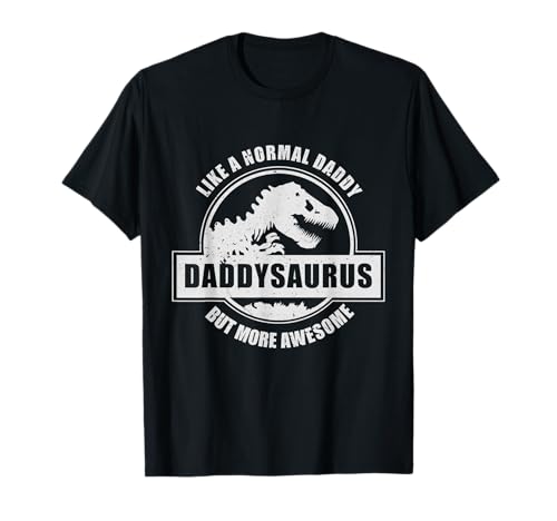 Grandpasaurus Daddysaurus Daddy Festa del papà Regalo per papà Maglietta