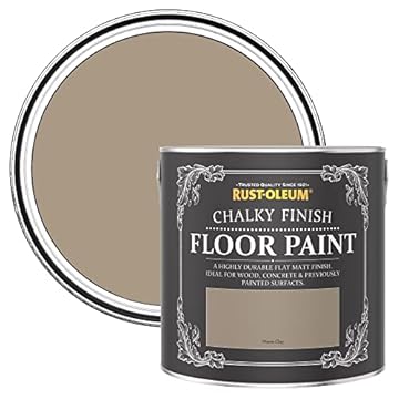 Rust-Oleum Light Brown Scratch-Resistant Floor Paint in Matt Finish - Warm Clay 2.5L