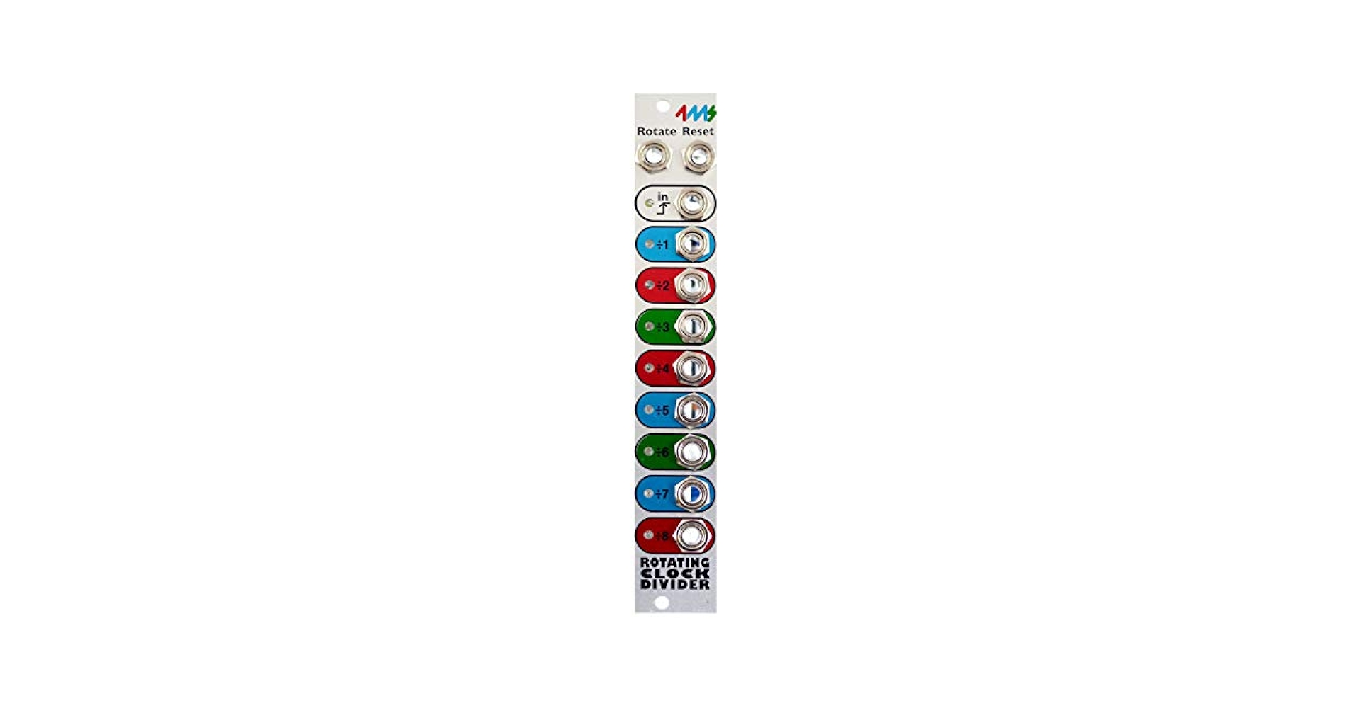 鍵盤楽器 4MS Rotating Clock Divider Amazon.com: 4MS RCD Rotating Clock Divider V2 Eurorack Synth