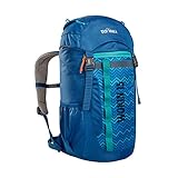 Tatonka Kinderrucksack Wokin 15L - Rucksack für Mädchen und Jungen ab 6 Jahren - Inklusive Sitzkissen und Reflektoren für gute Sichtbarkeit - Aus recycelten Materialien - 15 Liter Volumen (blue)