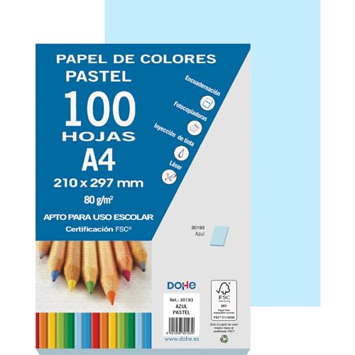 DOHE 30193 100 Blatt A4, 80 g - Hellblau