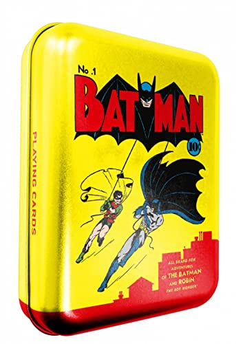 Cartamundi 108227924 DC Batman Retro Serietidning #1 tum Tenn