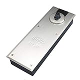 UHPPOTE Floor Spring Hinge 360 Degree Fully Open Hydraulic Buffer for Revolving Door Max.Weight: 265Lbs Width 63-78.74in