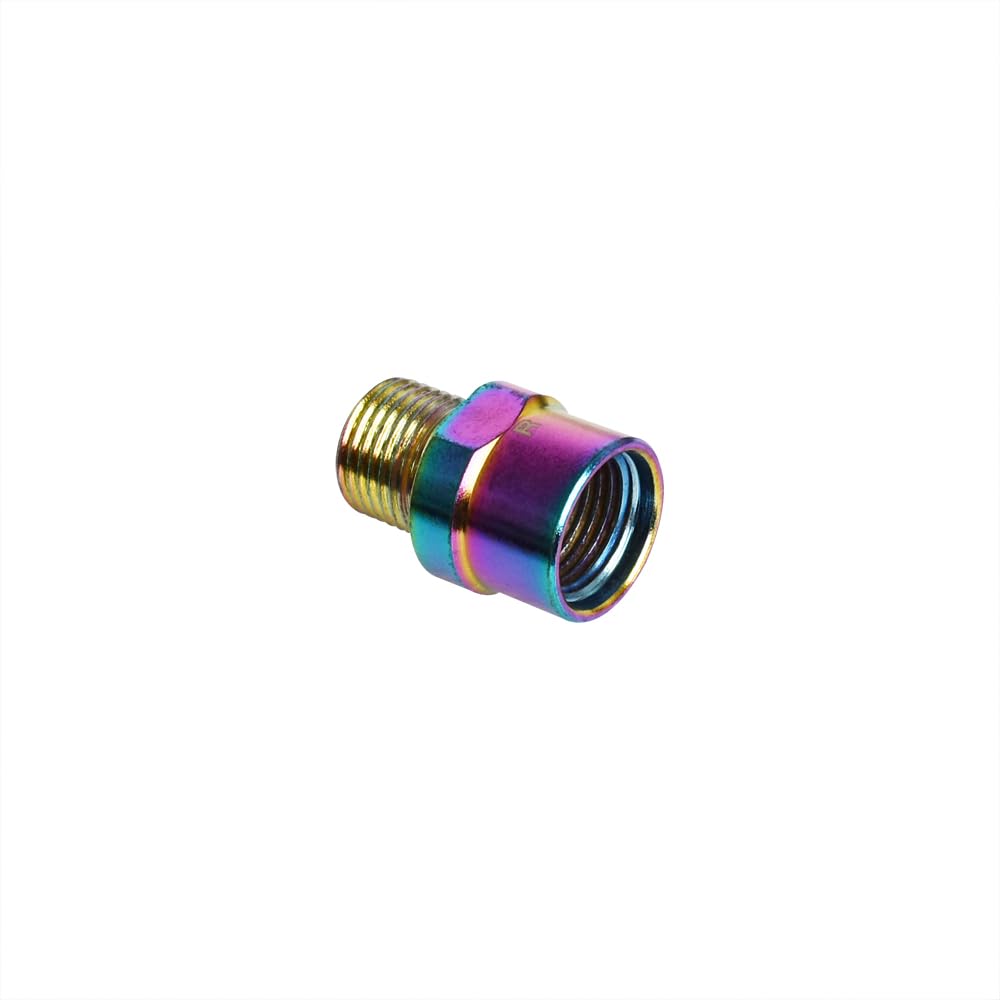 Pirhosigma Bicycle Pedal Extender Bike Pedal Spacer Extension Chromium Molybdenum Steel 9/16 inch For MTB Mountain Road Bike Road Bicycle 1 Pair Colorful - Image 4