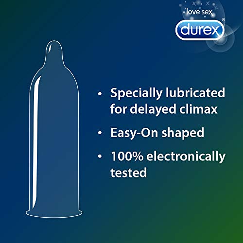 Image of Durex Condoms - 10 Count (Pack of 3, Extra Time) & Durex Mutual Climax Condoms - 10 Count (Pack of 3)