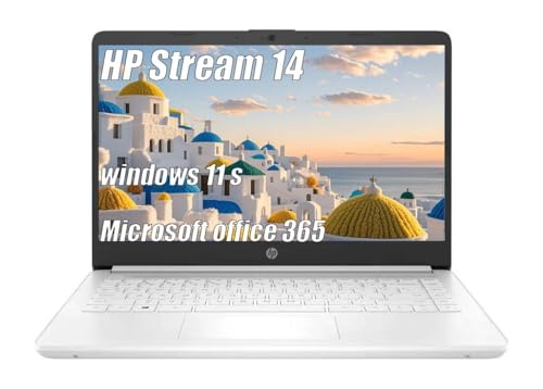 HP Stream 14�C���`�m�[�g�p�\�R�� �w���p Intel Celeron N4120 16GB RAM 64GB eMMC Microsoft 365 1TB�N���E�h�X�g���[�W�t�� 720p �E�F�u�J���� Windows 11 S ������ 5ave