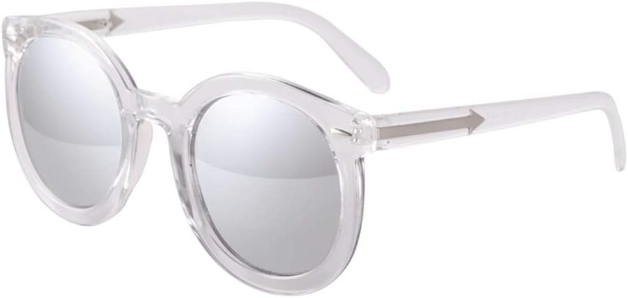 Hawaiian Print Aviator Sunglasses with Polarized Lenses and UV Protection