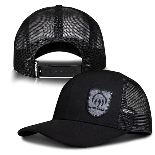 Image of Wolverine Trucker Hat | Mesh Back | Snapback | Adjustable | Rugged | Durable | Workwear