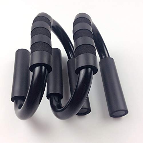 BESPORTBLE Um par de suportes de empurrar para musculação, equipamento esportivo tipo S, ferramenta