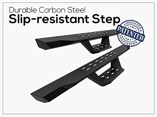 Estribos tubulares APS estilo drop steps para Jeep Wrangler JK miniatura 4