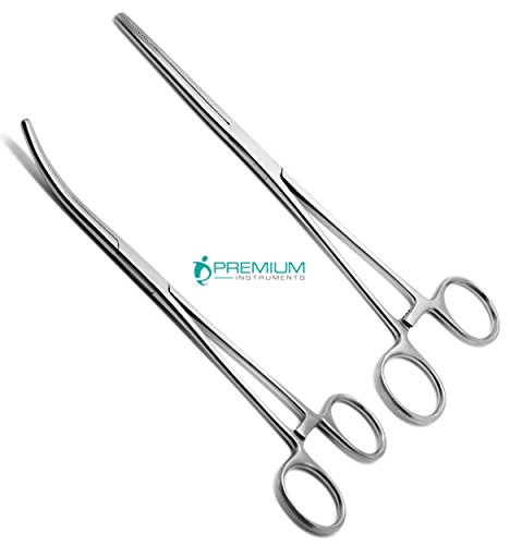 Pean Rochester Straight & Curved Forcep 8