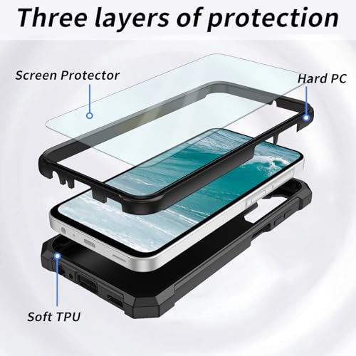 Coque Samsung A36 5G 6,7 pouces double couche design nébuleuse - 2