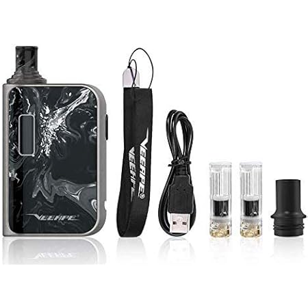 Amazon Veeape プルームテックプラス 互換 バッテリー Vplus Ploomtech 互換機 650mah大容量 プルーム テックプラス Ploom Tech 電子タバコ スターターキット Vape Cbd 1台3役 互換カートリッジ 付き カプセル対応可 通知機能搭載 プルームテック 日本語説明書 Usb