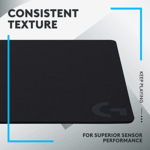 Logitech G440 Hard Gaming Mouse Pad, Optimized for Gaming Sensors, Moderate Surface Friction, Non-Slip Mouse Mat - Black by Logitech G - Image 3