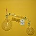 NANSHIN Glassware,2000ml Lab Glassware kit,24/29,Distillation Apparatus,vacuu.