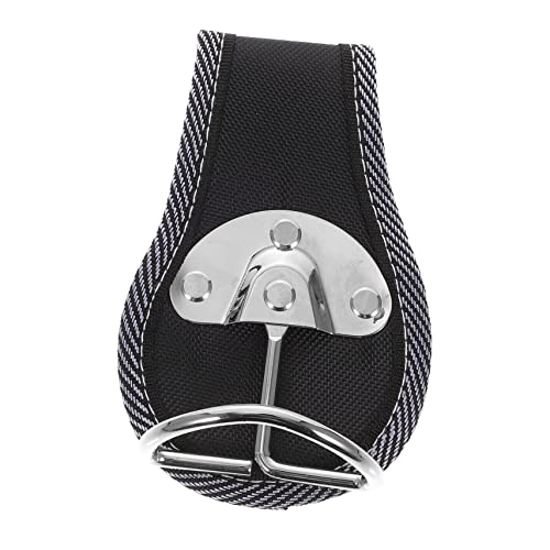 DINHEAROM Soporte de Martillo de Metal Portaherramientas Organizador de Herramientas Clip para Cinturón Gancho para Herramientas Diseño Práctico y Seguro para Electricistas