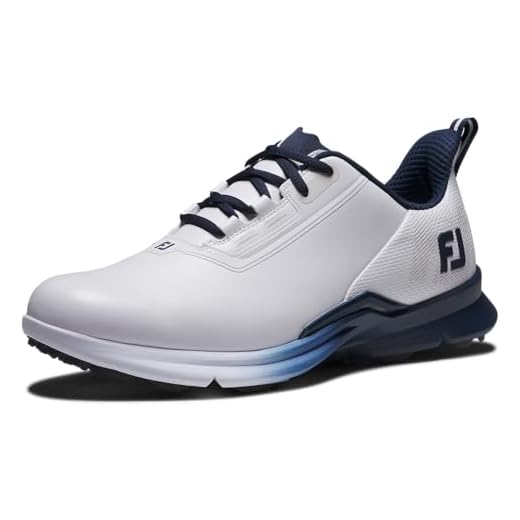 FootJoy Men's FJ Fuel Golf Shoe in White