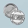 CafePress Gulf Shores Title W 1" Round Mini Button Pin #1