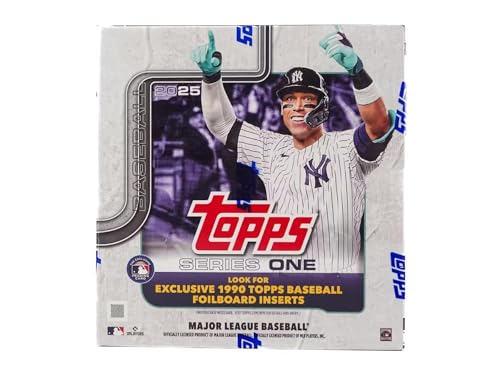 2025 Series 1 Topps Baseball Trading Card Monster MEGA Box (Look for Retail Exclusive Holo Foil Parallels)