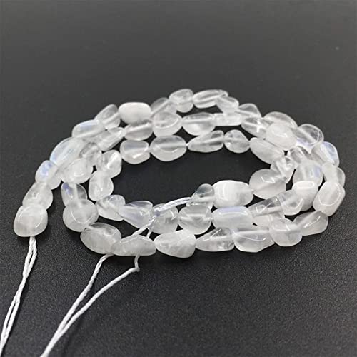 Moonstone loose gemstone beads pour création de bijoux en perles naturelles 5-7mm