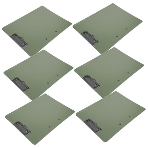 Porte documents pliables Homoyoyo lot de 6 dossiers de bureau à double clip