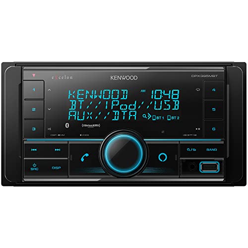 Kenwood Dpx395Mbt Double Din In-Dash Digital Media Receiver With Bluetooth (Does Not Play Cds) | Mechless Car Stereo Receiver | Amazon Alexa Ready - Black #TOP2