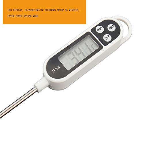 Termômetro de contato com alimentos GAOMITU, muito adequado para medir a temperatura do leite em pó