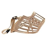 Maulkorb, Maulkorb Mittlere Hunde, Sicher und Bequem für Große Hunde, 24 cm Maul Umfang, Dog Muzzle, Ideal für Tägliche Spaziergänge, Tierarztbesuche und Öffentliche Verkehrsmittel