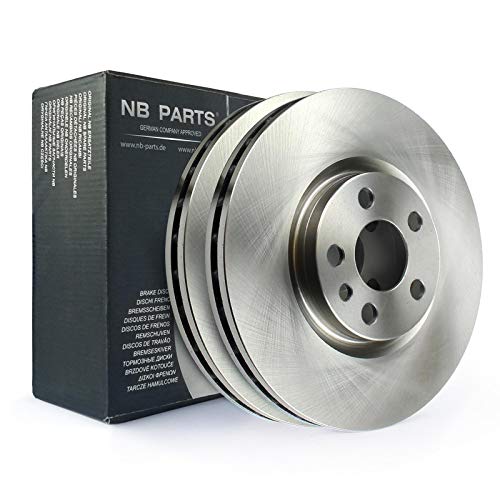 Preisvergleich Produktbild 2x Bremsscheibe belüftet vorne NB PARTS GERMANY 10042835