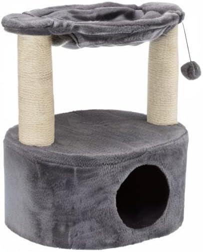 Torre para gatos Trixie Baza Grande 24-in con postes rascadores de sisal miniatura 7