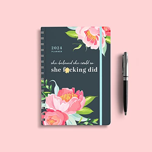 2024 She Believed She Could So She F*cking Did Planner: August 2023-December 2024
