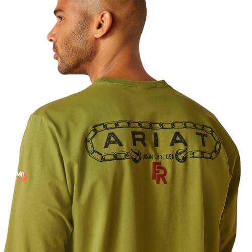 Ariat Men's FR Chain Hook T-Shirt2
