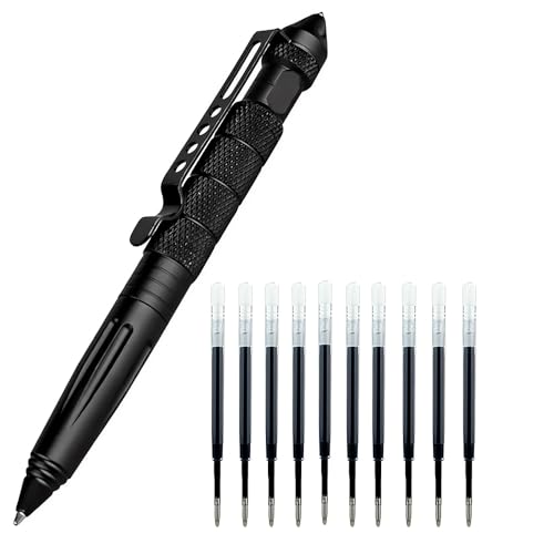 JOMPENS 1 Pen and 10 Refills Multifunctional Mini Pocket Anti-ski...