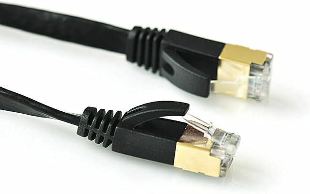 Cat 7 Ethernet Flat High-Speed Cable 10Gbps 600Mhz Compatible With PC, PS5, PS4 (1M)